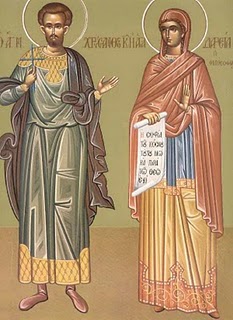 Santi Crisanto e Daria, Martiri di Roma