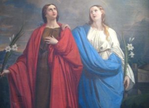 Sante Rufina e Seconda Martiri di Roma
