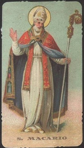 San Macario di Gerusalemme Vescovo