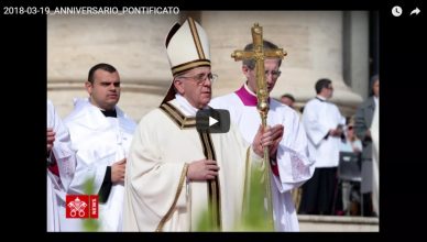 Il 19 marzo 2013 iniziava il Pontificato di Francesco
