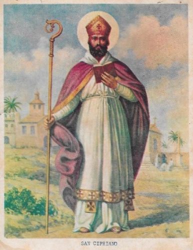 Saint Cyprien Évêque et martyr